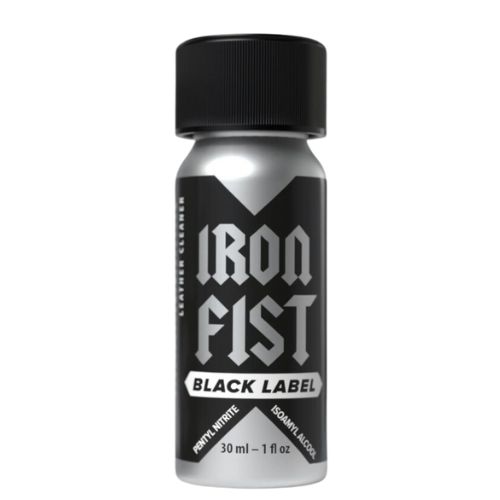Iron Fist Black Label 30ml Pentyl Poppers from Online Poppers UK