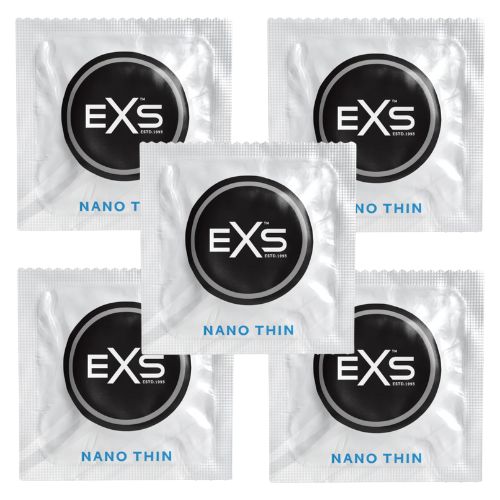 EXS Nano Thin Condoms 100 pack from Online Poppers UK