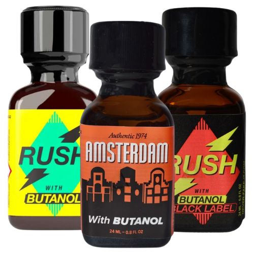 Best of Butanol Triple Pack from Online Poppers
