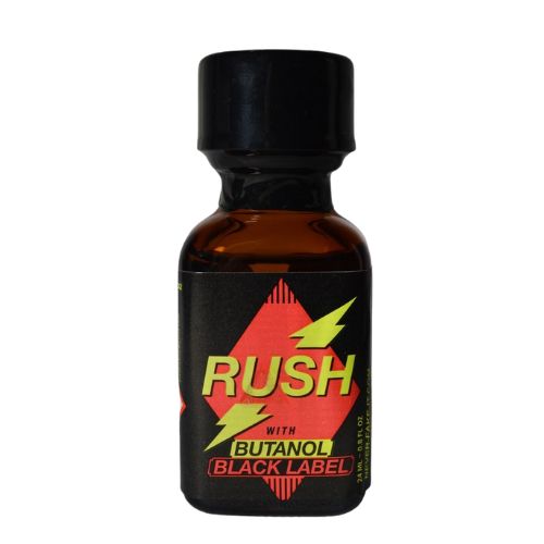 Rush with Butanol Black Label 24ml from Online Poppers
