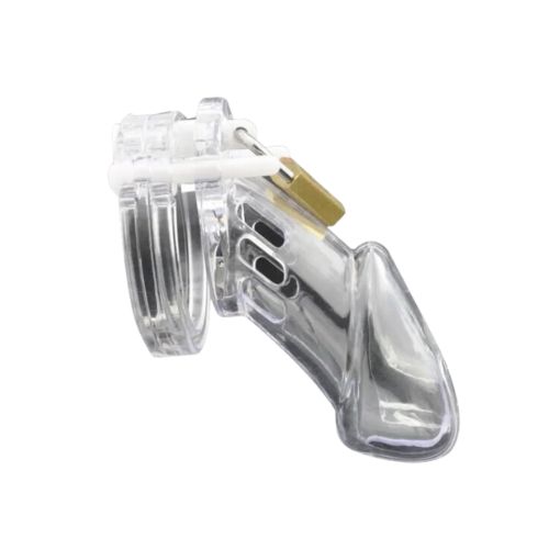 Classic Chastity Device L Clear from Online Poppers