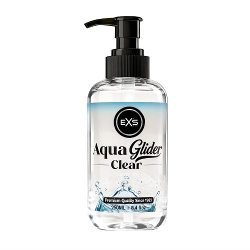 EXS Aqua Glider Clear Water Based Lubricant from Online Poppers